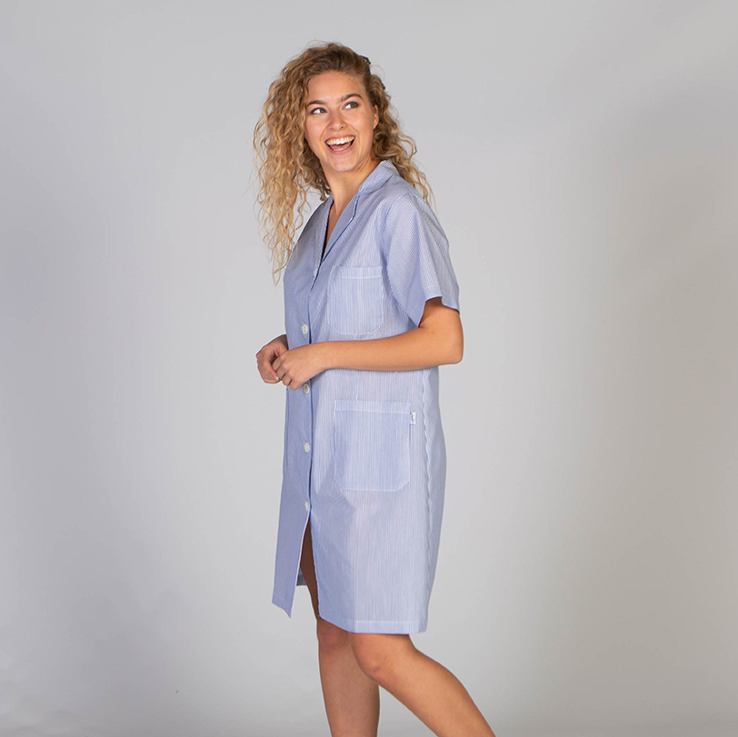 ROUPÃO SENHORA M/C VICHY - Imagem