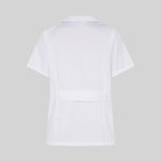 TUNIQUE FEMME BLANCHE MANCHES COURTES
