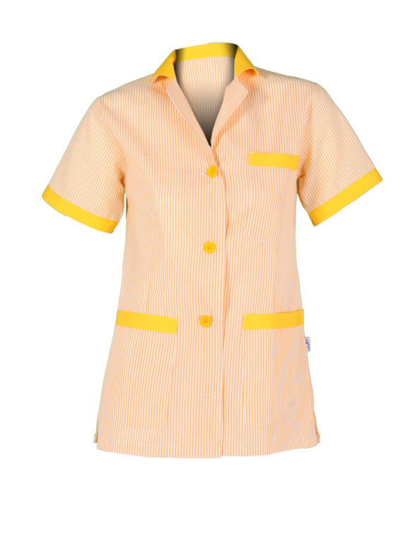 TÚNICA SENHORA CURTA/CURTO VICHY M/C COMBINADA/COMBINADO