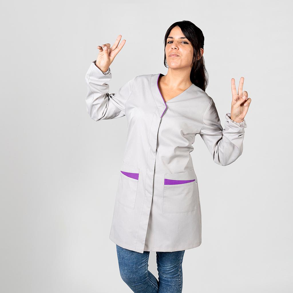 ROUPRIO SENHORA MARISA BOMBAZINE ANTIBACTERIANO - Imagem