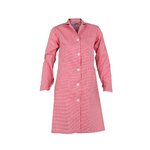 SCRUB COAT WOMAN L/SLEEVED VICHY
