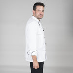 JACKET KITCHEN UNISEX NÁPOLES WHITE COLOUR
