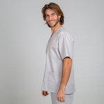 BLUSA SANITARIA UNISEX PICO COLORES