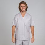 BLUSA SANITARIA UNISEX PICO COLORES