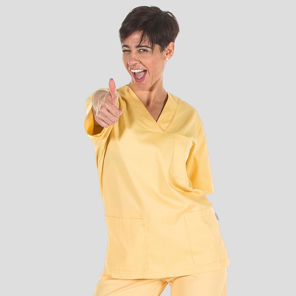 BLUSA PESSOAL DE SAÚDE UNISSEXO BICO CORES - Imagem