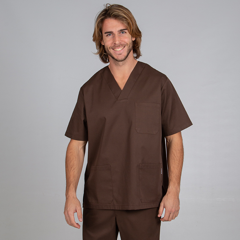 BLUSA PESSOAL DE SAÚDE UNISSEXO BICO CORES - Imagem