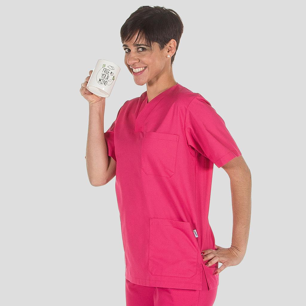 BLUSA PESSOAL DE SAÚDE UNISSEXO BICO CORES - Imagem