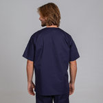 BLOUSE SANITARY UNISEX V-NECK COLOURS
