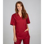 BLOUSE SANITARY UNISEX V-NECK COLOURS
