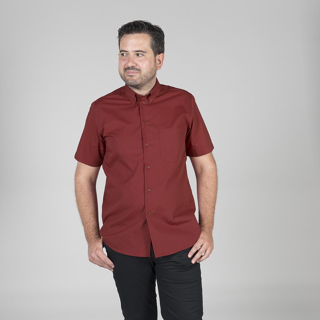 CAMISA HOMEM 1 BOLSO M/CURTA - Imagem