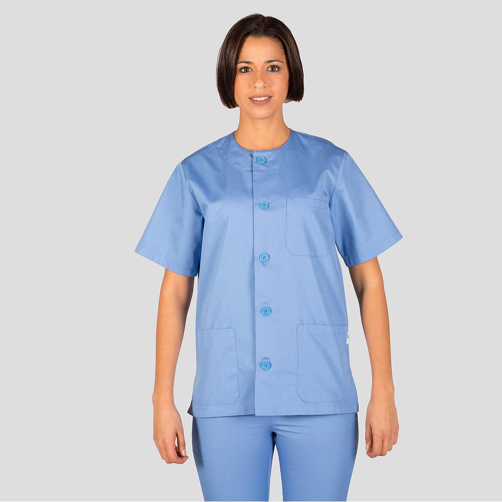 BLUSA PESSOAL DE SAÚDE UNISSEXO ABOTOADO/A CORES - Imagem