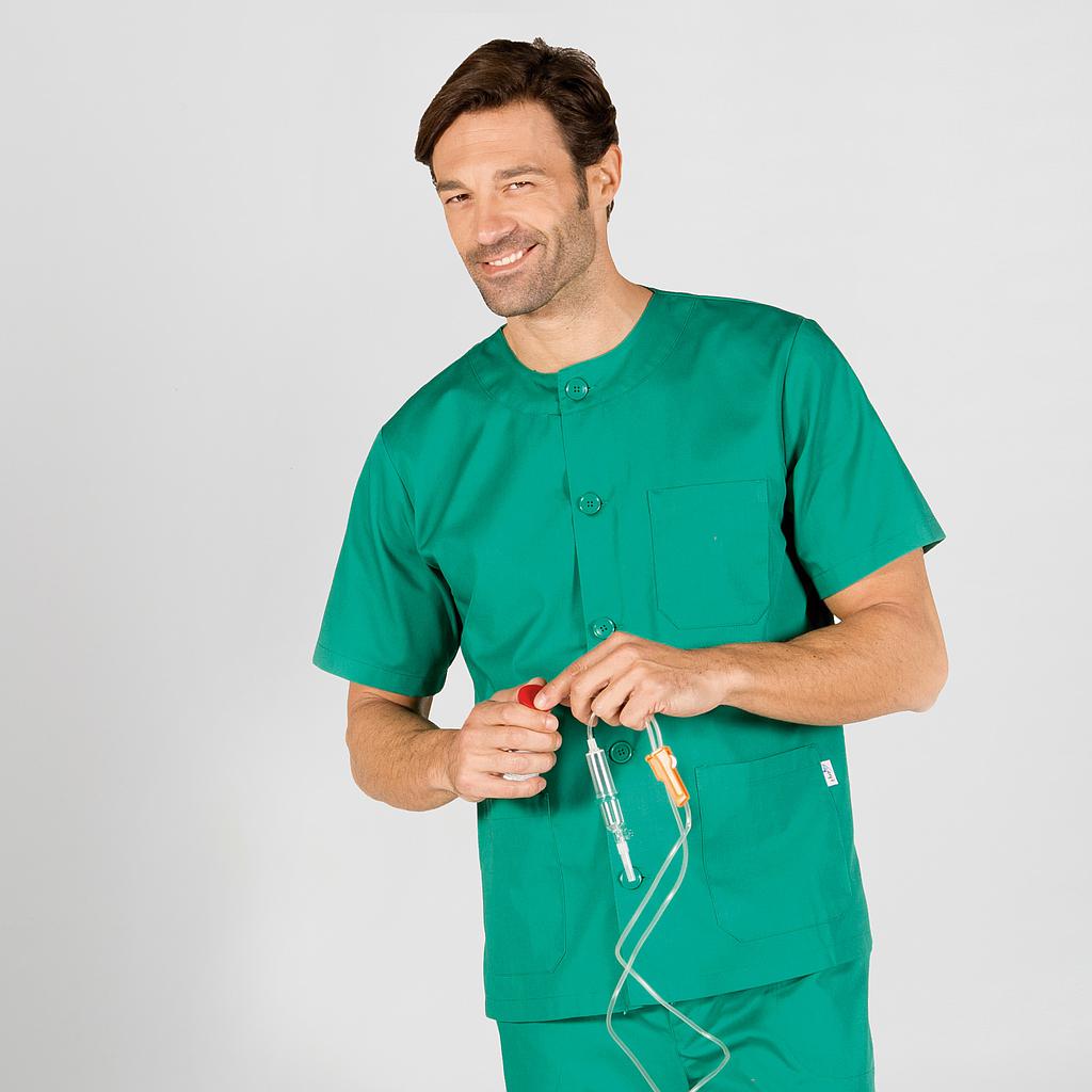 BLUSA PESSOAL DE SAÚDE UNISSEXO ABOTOADO/A CORES - Imagem