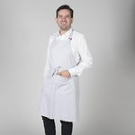 DELANTAL CON PETO Y BOLSILLO 90x75 CM SARGA 