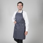 AVENTAL COM PEITO E BOLSO 90x75 CM SARJA 

