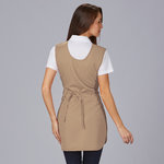 CASULLA CON BOLSILLO SARGA POLIESTER REVERSIBLE