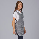 CHASUBLE AVEC POCHES VICHY OU SERGÉ 
