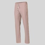 TROUSERS UNISEX ELASTIC BAND+OUTER DRAWSTRING MICROFIBER
