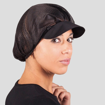 WOMEN'S MESH HAT WITH COLOUR PEAK  (pack of  10)