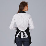 DELANTAL BISTRO SARGA POLIESTER 80X65 CM