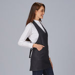 DELANTAL BISTRO SARGA POLIESTER 80X65 CM