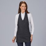 DELANTAL BISTRO SARGA POLIESTER 80X65 CM