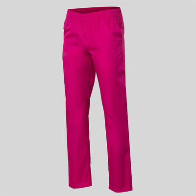 NEW COLOURS TWILL HEALTHCARE STYLE ELASTICATED TROUSERS W/POCKETS