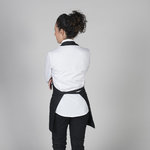 DELANTAL BISTRO ESCOTE PICO BOLSILLO CENTRO 80X65 CM