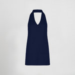 APRON BISTRÓ V-NECK CENTRAL POCKET 80X65 CM
