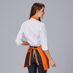 TABLIER BISTROT COL V POCHE CENTRALE 80X65 CM
