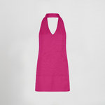 DELANTAL BISTRO ESCOTE PICO BOLSILLO CENTRO 80X65 CM