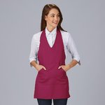 AVENTAL BISTRO ESCOTE BICO BOLSO CENTRO 80X65 CM