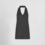 GREMBIULE BISTRO SCOLLO A V TASCA CENTRO 80X65 CM
