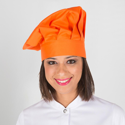 HAT CLASSIC CHEF WITH VELCRO