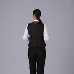 GILET FEMME SERGE POLYESTER