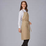 APRON BIB AND POCKET TWILL POLYESTER 90X75 CM
