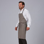 APRON BIB AND POCKET TWILL POLYESTER 90X75 CM
