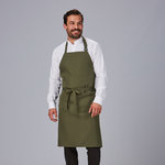 GREMBIULE PETTORINA E TASCA TWILL POLIESTER 90X75 CM
