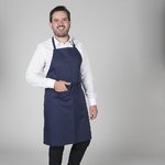 APRON BIB AND POCKET TWILL POLYESTER 90X75 CM
