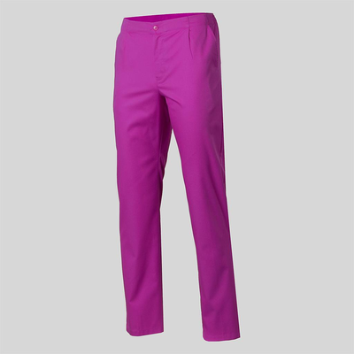 BASICS COLOURS TWILL HEALTHCARE STYLE TROUSERS W/POCKETS