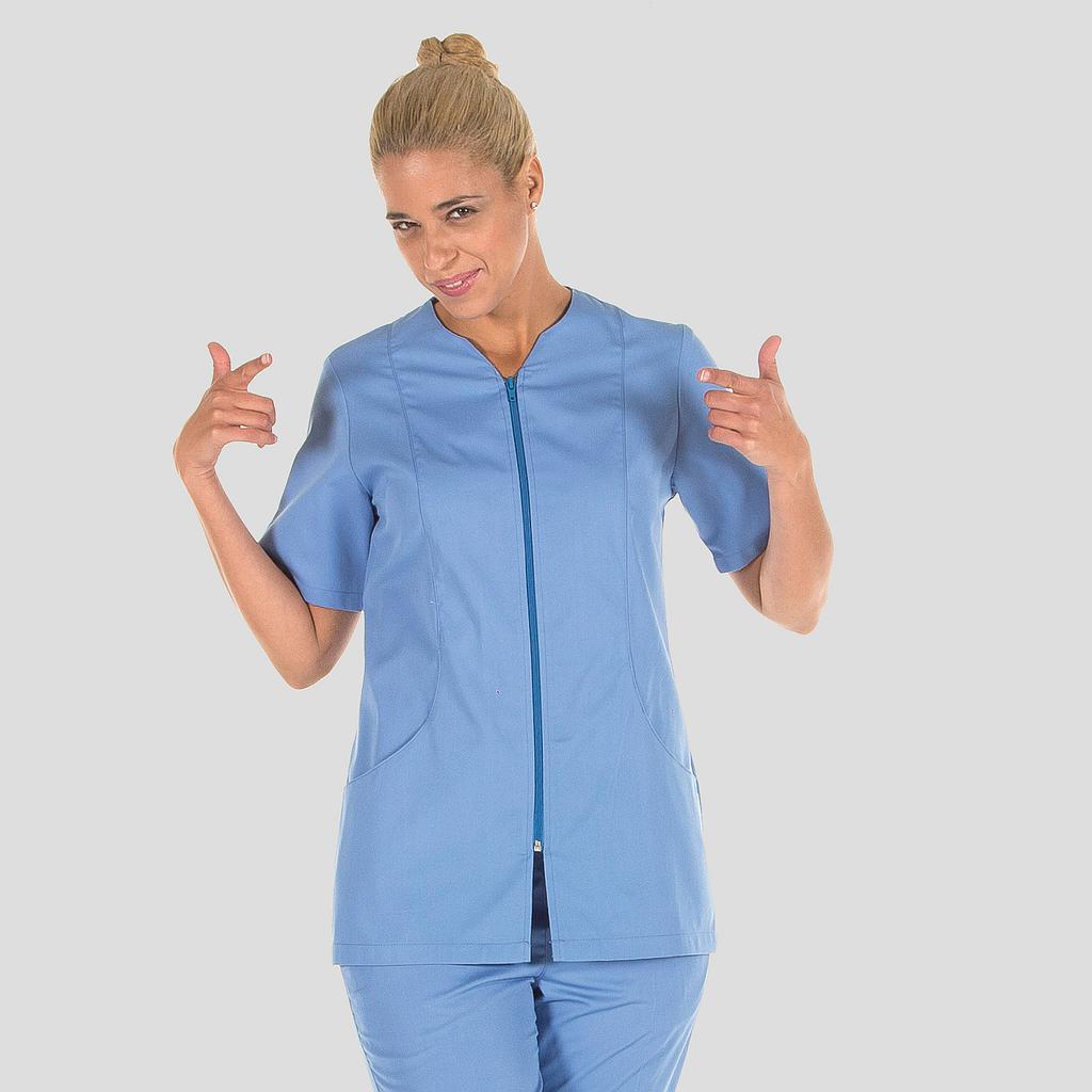 BLUSA SENHORA COM FECHO DE CORRER SICILIA M/C - Imagem