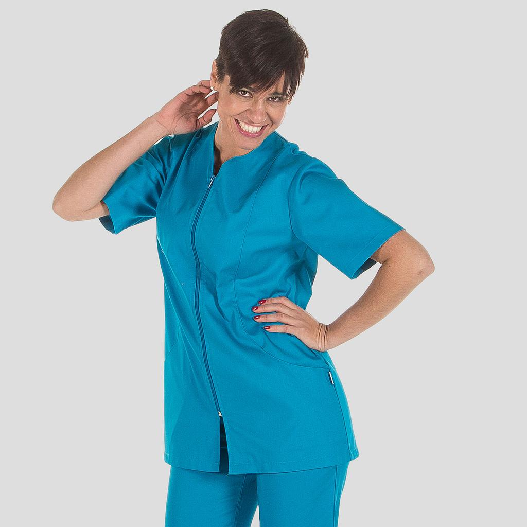 BLUSA SENHORA COM FECHO DE CORRER SICILIA M/C - Imagem