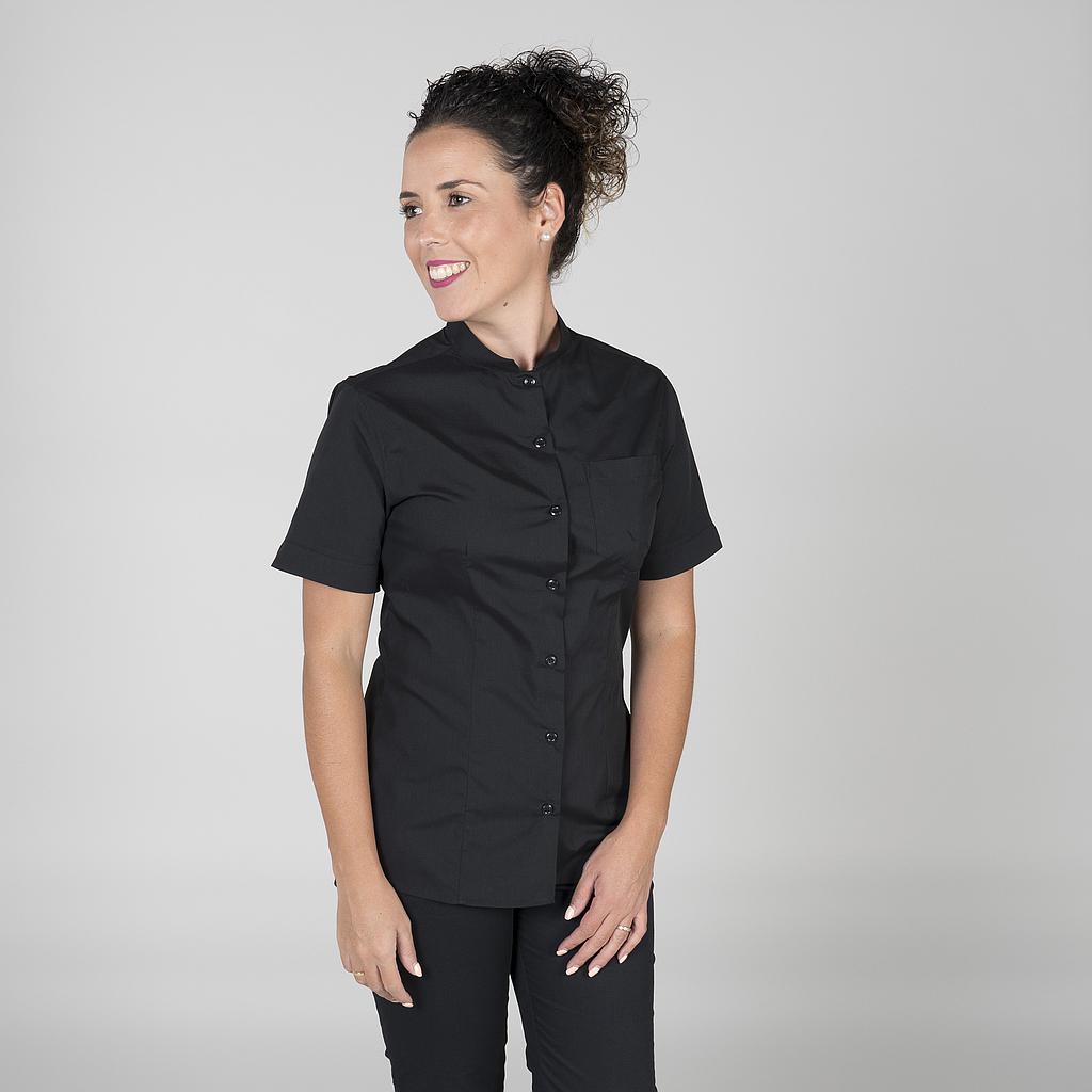 BLOUSE FEMME COL MAO M COURTE