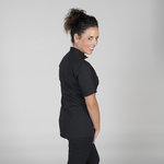 BLOUSE FEMME COL MAO M/COURTE