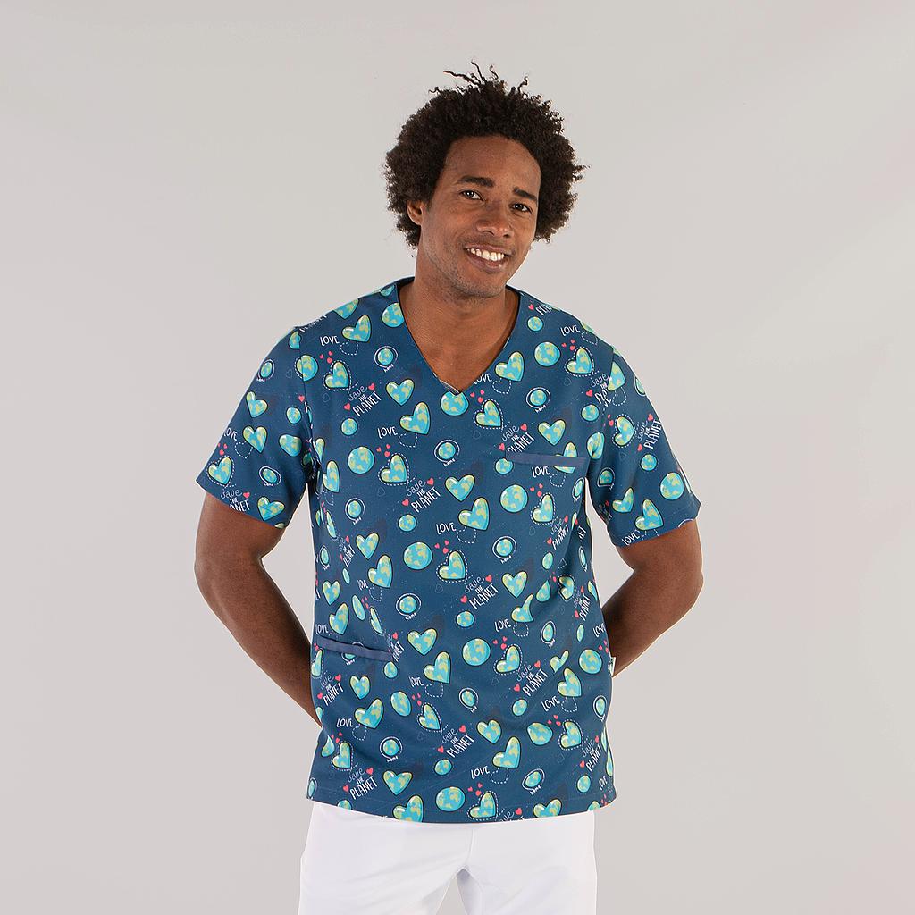 BLUSA UNISSEXO EIDER TECIDO RECICLADO - Imagem