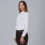CAMISA MUJER M/L OXFORD "RED LINE"