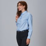 CHEMISE FEMME M/L OXFORD "RED LINE"
