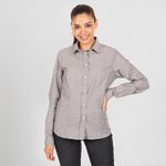 SHIRT WOMAN L/SLEEVED OXFORD REDLINE
