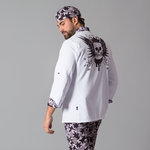 JACKET KITCHEN UNISEX MILITAR
