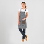 APRON WITH BIB GOBI 74X80 CM
