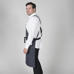 APRON WITH BIB GOURMET PRINTING 92X75 CM
